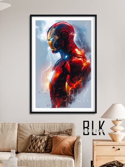 【預購】Marvel漫威《雷電鋼鐵俠》動漫裝飾畫&冰箱貼 X 巴洛克工作室2