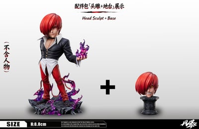 【預購】格鬥天王 QW第一彈 雙配色 八神庵 X 風暴工作室6