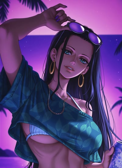 【預購】海賊王《GTA羅賓》動漫裝飾畫 X H2工作室4