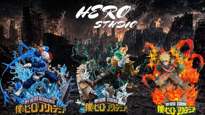【預購】我的英雄學院 爆豪勝己1/6高品質雕像 X HERO Studio10
