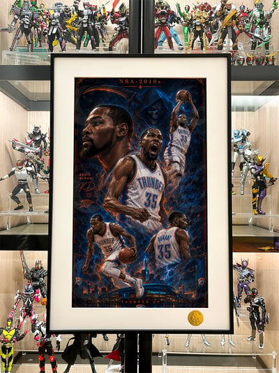 【預購】NBA《王朝杜蘭特》裝飾畫 X 星空工作室3