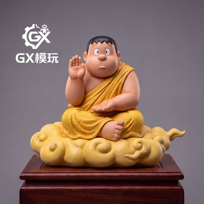 【預購】哆啦a夢 胖虎佛祖 X GX模玩3
