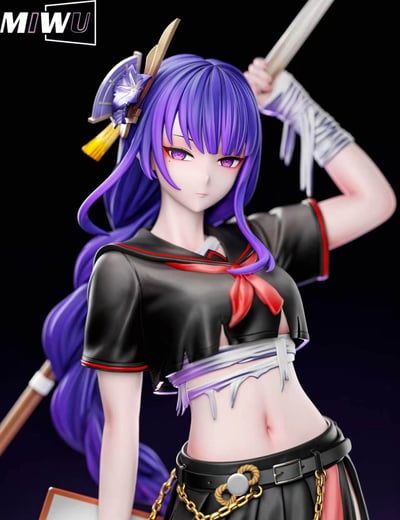 【預購】原神 雷電-影學姐x神子學姐 X Miwu工作室8