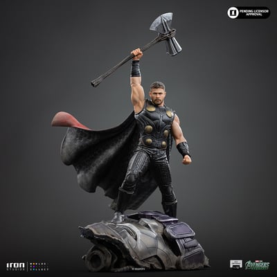 【售罄展示追加請私訊客服@toystationtw】Marvel漫威 雷神 托爾MARCAS144526-10 X Iron-Studio1