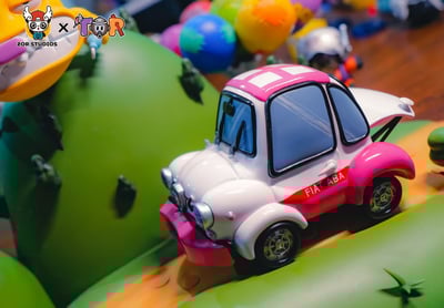 【預購】怪博士與機器娃娃 載具系列001 滴滴叭叭小汽車 X ZOR+TOR-Studio6