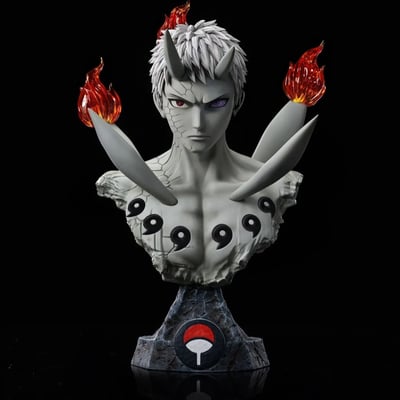 【現貨秒發】火影忍者 六道帶土胸像 X 巨浪模玩1