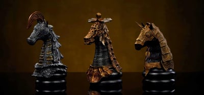 【預購】艾爾登法環 大樹守衛&龍裝大樹守衛&聖樹騎士羅蕾塔胸像 X SWORD+WING4