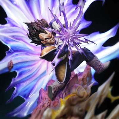 【預購】七龍珠 對戰大雕 紅髮vs紫髮 X 下犯上工作室1