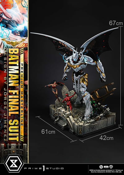 【預購】正義聯盟（漫畫版）蝙蝠俠終極戰甲 X Prime 1 Statue17