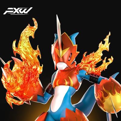 【代購】數碼寶貝 第二彈 烈焰獸 X FXW1