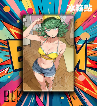 【預購】一拳超人《龍卷日常》動漫裝飾畫&冰箱貼 X 巴洛克工作室3