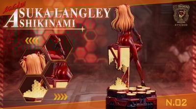 【預購】Eva新世紀福音戰士 明日香 X RED DIAMOND5