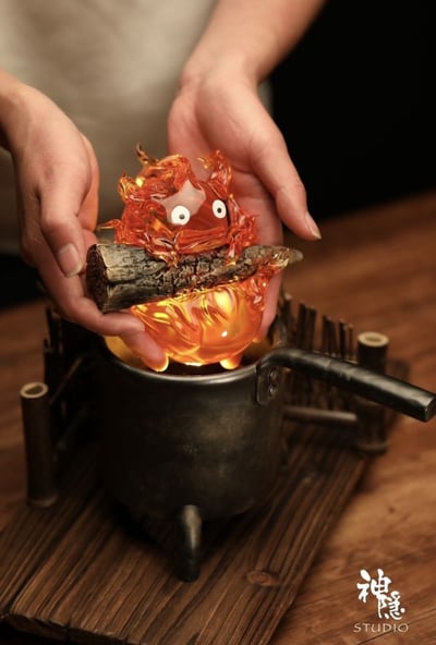 【現貨秒發】宮崎駿 心臟的火苗·卡西法 X 神隱工作室4