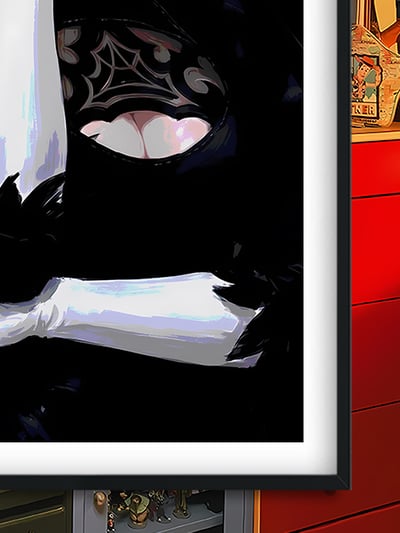 【預購】尼爾自動人形《暗夜2B》遊戲裝飾畫&冰箱貼 X 巴洛克工作室6