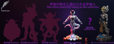 【預購】七龍珠 大比例系列NO3 宇宙帝王降臨--最終形態弗利沙 X Freewing飛翼社7