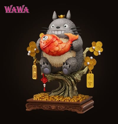 【補款】宮崎駿 三版本 招財系列-招財龍貓 X WAWA-Studio3