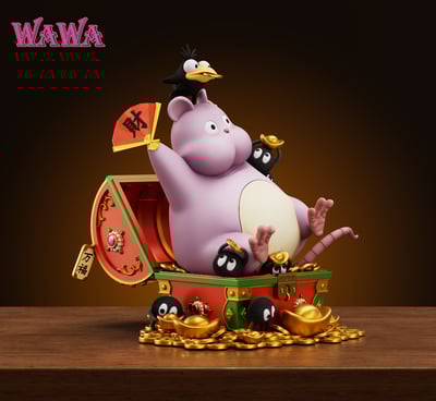 【預購】宮崎駿 招財系列-招財坊寶寶 X wawa-studio2