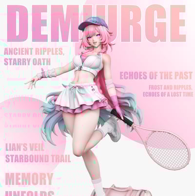 【預購】崩壞星穹鐵道 網球少女-昔漣 X Night Wing1