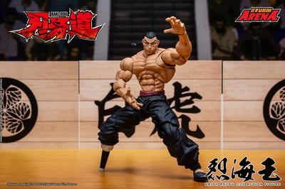 【預購】刃牙系列 烈海王 可動人偶 BHSA05 X Storm Collectibles5