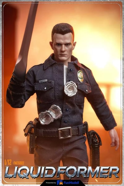 【售罄展示追加請私訊客服@toystationtw】液態異變者 FM26003 可動人偶 X FunModell9