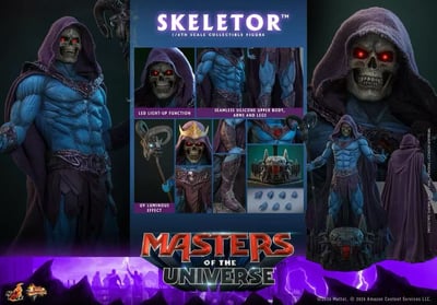 【預購】《宇宙巨人：希曼崛起》骷髏王 MMS889 X HOTTOYS(HT)2