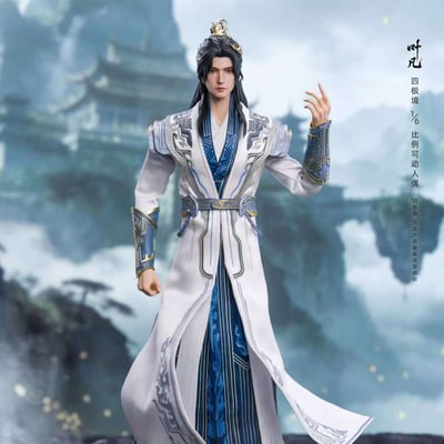 【售罄展示追加請私訊客服@toystationtw】《遮天》動畫 1/6可動人偶 葉凡-四極境 X 靈沁工作室1