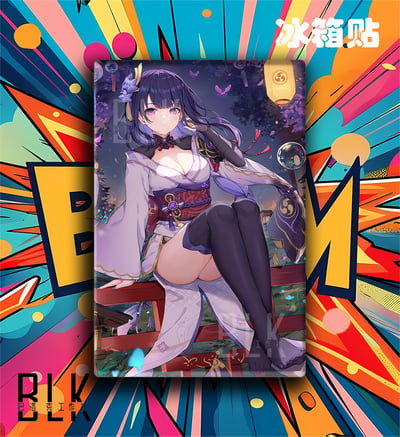 【預購】原神《燈籠雷電》動漫裝飾畫&冰箱貼 X 巴洛克工作室3