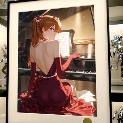 【預購】Eva《鋼琴明日香》動漫裝飾畫 X 星空工作室1