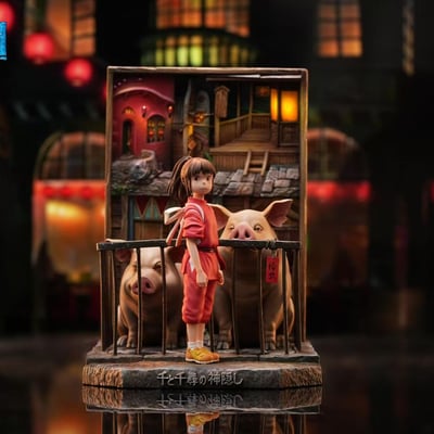 【預購】宮崎駿 浮雕立繪系列001-千與千尋 X OPM-Studio1