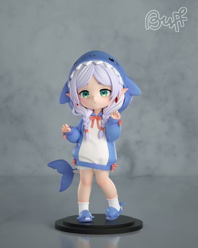 【預購】葬送的芙莉蓮 鯊魚芙芙 X BUFF工作室5