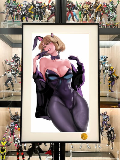 【預購】美麗新世界《兔女郎羅素麗》動漫裝飾畫 X 星空工作室2
