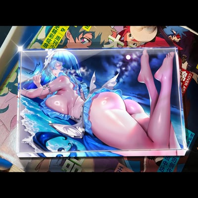 【預購】月光 羞羞守岸人 8k主題超清裝飾畫 X 阿喵畫社2