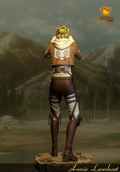 【預購】進擊的巨人 玩家集單系列 備戰阿妮 X Model Power5