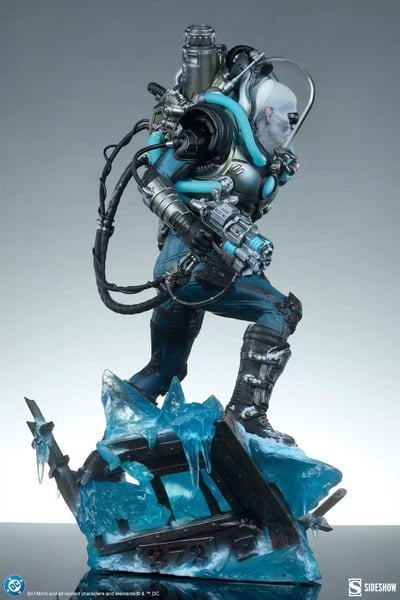 【售罄展示追加請私訊客服@toystationtw】Mr. Freeze 急凍先生 雕像 300930 X Sideshow8