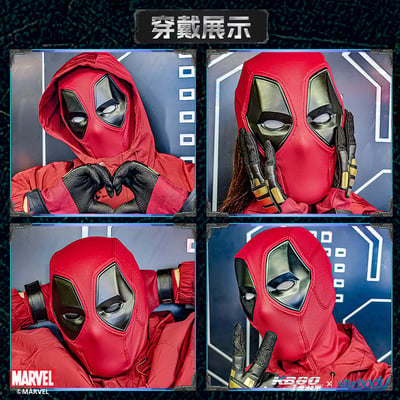 【預購】Marvel漫威 1/1收藏級 可穿戴死待頭盔 X 千世機甲6