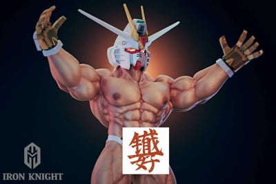 【預購】自由戰士（頭雕眼睛可亮燈）X IRON KNIGHT鐵騎士9