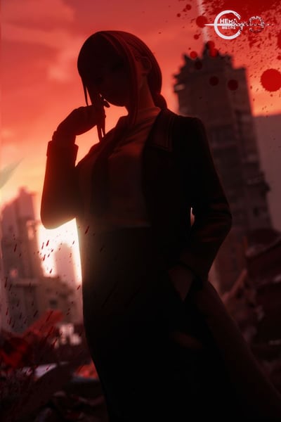 【現貨秒發】鏈鋸人 四騎士 支配惡魔 瑪奇瑪 X HeRa赫拉8