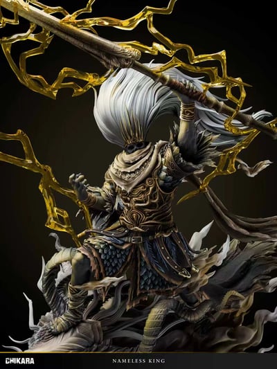 【預購】黑暗之魂3-無名王者（獵龍戰神-太陽戰士）X CHIKARA力量7