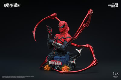 【預購】Marvel漫威 半身像第三彈 究極蜘蛛人-章帕克 X 27獄3