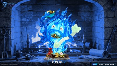 【預購】宮崎駿 雙配色 招財如意卡西法 X Seven-Studio3