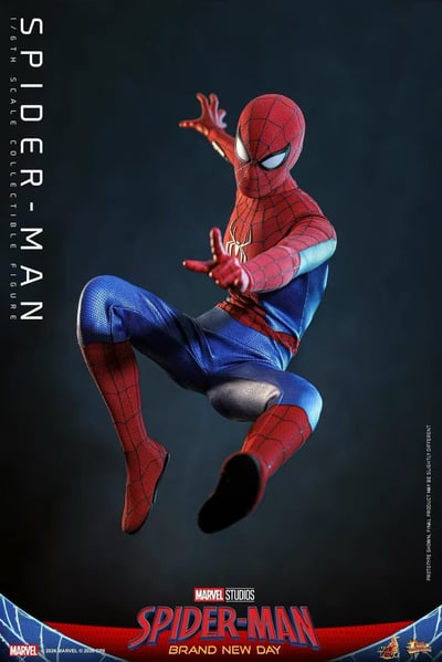 【售罄展示追加請私訊客服@toystationtw】《蜘蛛人：嶄新之日》蜘蛛人 ( 可動 ) X HOTTOYS6