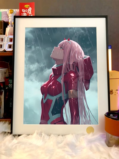 【預購】Zero Two國家隊《雨之零二》動漫裝飾畫 X 星空工作室3