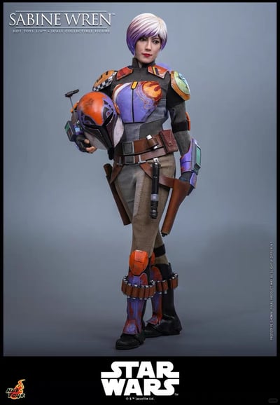【預購】《星球大戰：義軍崛起》可動 莎賓·雷恩&埃茲拉·布里傑 X HOTTOYS(HT)8