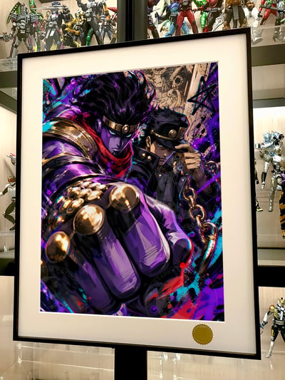 【預購】JOJO的奇妙冒險《塗鴉承太郎》動漫裝飾畫 X 星空工作室2