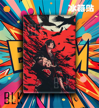 【預購】火影忍者《烏鴉鼬》動漫裝飾畫&冰箱貼 X 巴洛克工作室3
