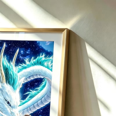 【預購】宮崎駿 白龍與千尋 8K主題超清裝飾畫 X 阿喵畫社3