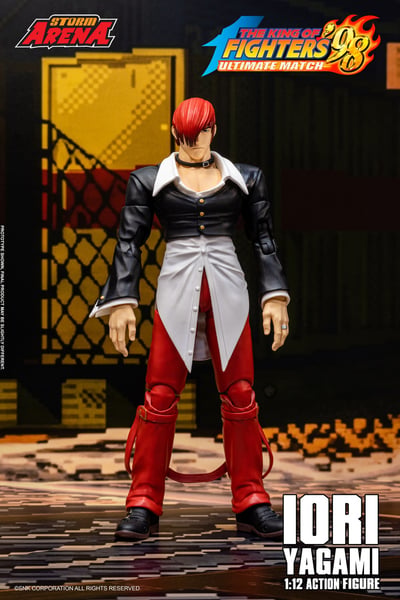 【售罄展示追加請私訊客服@toystationtw】拳皇98UM IORI YAGAMI 八神庵 KFSA04 X Storm Collectibles2