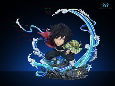 【預購】鬼滅之刃 九柱第一彈 水柱-富岡義勇 X 紫藤花社2