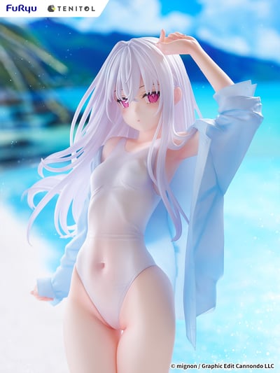 【預購】TENITOL TALL NO GAME NO LIFE 遊戲人生 白-泳裝Ver. X FuRyu6