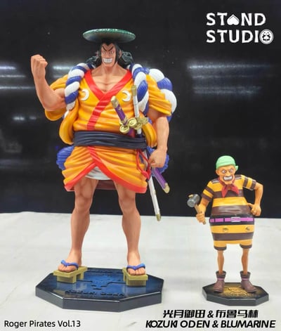 【預購】海賊王 羅傑海賊團第13彈 光月禦田&布魯馬林 X 替身工作室2